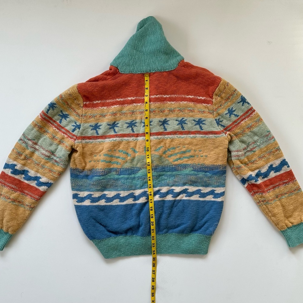 Faherty Multicolor Patterned Cardigan - Picture 11 of 15